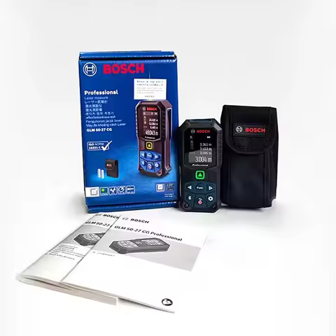Bosch GLM 50-27 CG Professional Laser Measure Instrument Green Laser Rangefinder IP65 Bluetooth Elec