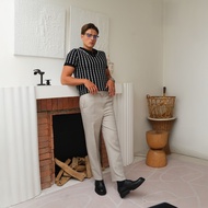 DANDY LABEL | [8สี]กางเกงสแลคผ้า Premium Twill Wool [️มีบริการตัดความยาว] Slack Clothing Man