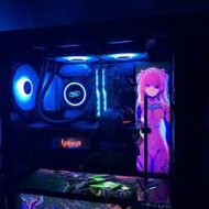 一體式水冷i7 第8代高階遊戲剪片台式主機，頂配16G 記憶體，1TB Samsung 870 SSD +...