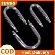 ChicHaven 1ชิ้นท่ออากาศใสรูปตัวยูสำหรับตู้ปลาถังออกซิเจน Co2เช็ควาล์วสำหรับตัวกระจาย Co2อุปกรณ์เสริม