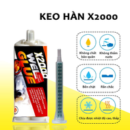 Keo Hàn Sắt Thép Kim Loại Keo Hàn X2000 Keo Hàn Gắn Mọi Vết Nứt Vỡ Keo Dán Sắt