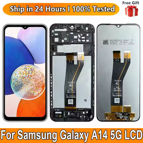 6.6“New For Samsung Galaxy A14 5G LCD Display Touch Screen Sensor Digiziter Assembly Replace A146B A