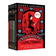 In stock at Johor "An Enola Holmes Mystery"6 books same Netflix Movie series
