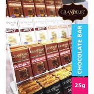 GRANDEUR Assorted Chocolate Bar 25g BUNDLE 5pcs Coklat Langkawi Murah Borong Sedap Halal