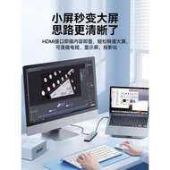飛利浦拓展塢typec擴展hdmi轉換器USB分線器hub集線器適用于電腦雷電3網線多接口轉接頭投屏筆記本電平板手機