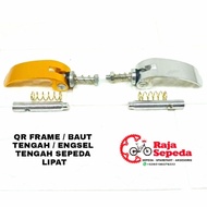 Engsel Tengah / Baut Tengah / Kunci Lipatan / Qr Frame Sepeda Lipat