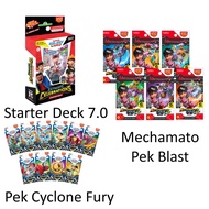 Boboiboy Galaxy Game Card - Pek Blast / Pek Cyclone / Starter Deck 7.0 / Mechabattle Card