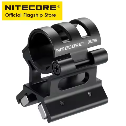 NITECORE GM02MH Tactical Flashlight Weapon Holder Torch Light Mount for Body Diameter of 25.4MM SRT7
