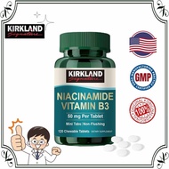 KIRK-LAND Niacinamide Vitamin B3 Tablets Supports energy metabolism, skin health Lowers blood lipids
