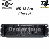 Stok Terbaru Power Amplifier RDW ND 18 Pro / ND18 Pro Class H - 4