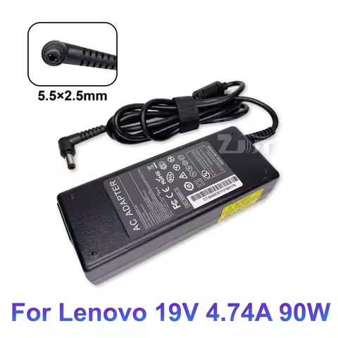 19V 4.74A 90W 5.5*2.5mm Laptop Power Adapter Charger For Lenovo G530 G550 U350 U450 U450p Y550 B450