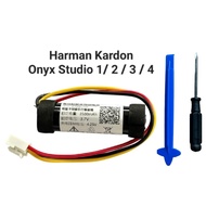 แบตเตอรี่ลำโพงบลูทูธ Harman / Kardon Onyx Studio 1/2/3/ 4 3.7V 3400mAh Lithium-Polymer Battery Pack