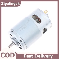 ziyulinyuk 42mm RS-775VC Motor DC 24V-36V 11800RPM High Speed Power Front Ball Bearing 775 Motor For