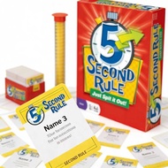 5 Second Rule Adult Version Fast-Paced Party Board Game Icebreaker Game For Friends Gatherings