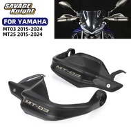 MT 03 25 Handlebar Handguards Shield For YAMAHA MT03 MT25 2015-2024 Motorcycle Accessories MT-03 MT-