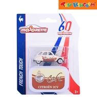 Majorette Citroen 2CV Cafe French Touch Deluxe Cars