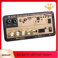Audio  AMP Audio Subwoofer AMP USB FM Radio TF Player DIY Audio Subwoofer for Karaoke Home Car EU-PL