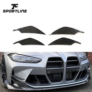 CIH5 JCSportline Pre-preg G80 G82 AERO Canards for BMW 3 4 Series G80 M3 G82 M4 2D 4D 2021-2022