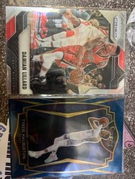 Nba cards Damian lillard & Tyrese Haliburton lot