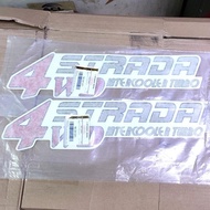 Sticker Stiker Strada 4Wd Intercooler Turbo L200 New Stock