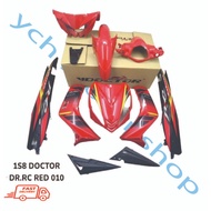 YAMAHA LC135 LC 135 135LC 135 LC V1 EXCITER RC MERAH BIRU HITAM PUTIH OEM BODY COVER SET STICKER STR