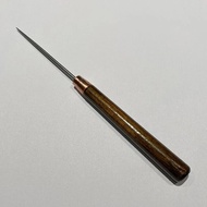 γPremium Qualityγ 1pc Wooden Handle Awls Diy Tent Sewing Awl Shoes Repair Tool Hand Stitcher Craft A