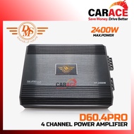 DMS D60.4PRO | 4 Channel Power Amplifier MOSFET | 4CH Car Power Amplifier 2400W | 4CH Car Amplifier 