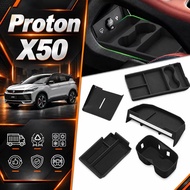 【Proton X50 2025+】Storage Box Set Car Interior Organizer Custom Fit Anti Slip Tray Premium Upgrade p