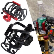 Motorcycle CNC Beverage Water Drink Cup Bottle Rack Holder Mounted Fit For C400GT C400X C650GT C400 