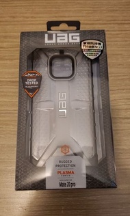 UAG huawei mate 20 pro 軍事科學保護殼 透白