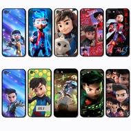 Soft black phone case for iPhone 5 5s 6 6s 6 Plus 7 SE FG11 Ejen Ali casing Anti fall protective cov