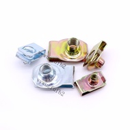 [Taiwan Hot Sale] Q312 B-Type Plate Spring Nut Tension Splint Nut Cassette Reed Car U-Shaped Nut M4M