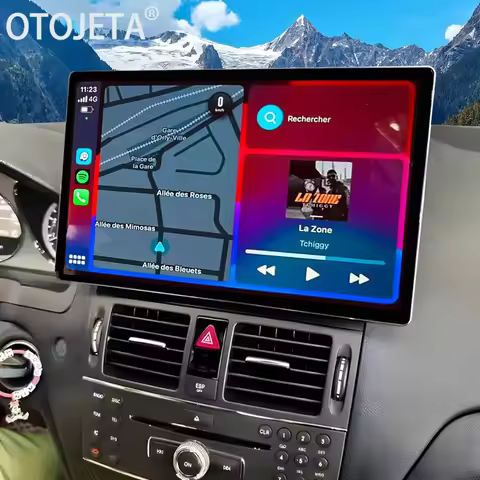 13inch Head Unit For Mercedes Benz C-class C180 C200 260 C300 Stereo Android Car Radio Multimedia Pl