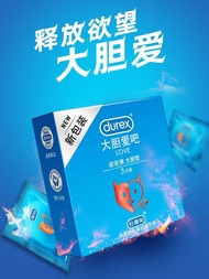 Durex Contraceptive Condom for Men Ultra Thin Bold Condom Small Box - Experience Pack