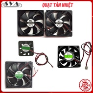 Radiator Fans 4x4, 6x6, 8x8, 12x12cm, 12V cooling fans of all types