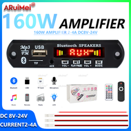 Bluetooth Amplifier Board 200W 2x100W Stereo MP3 FM USB TF AUX Karaoke Decoder With Mic Input Spectr