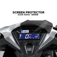 Gauge Screen Protector Anti-Scratch TPU Screen 9D For HONDA CLICK V3 CLICK V2 GAME CHANGER