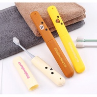 Rilakkuma Portable Toothbrush Box Travel toothbrush head cover toothbox toothbrush cover Household g