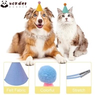 WONDER Mini Party Hats, 6pcs Set Colorful Cone Hats,  Lightweight Party Hats  Year Celebration