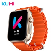 KU3 Ultra 智能手表运动男女iwatch蓝牙电话心率血氧血压监测健康防水电子表 钛金色