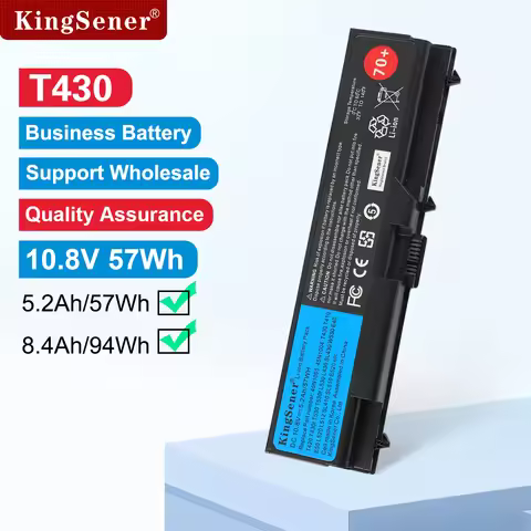KingSener Korea Cell Battery for Lenovo ThinkPad T430 T430I T530 T530I W530 SL430 SL530 L430 L530 45