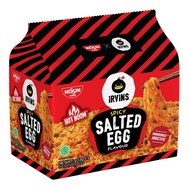 (Halal) Nissin Irvins Salted Egg / Salted Egg Spicy / Mala Salted Egg Instant Noodles (Dry) 日清IRVINS