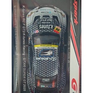 [Ready Stock] spark 1: 43 super gt rcf Lexus gt300 2025 Racing Model