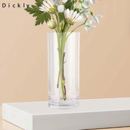 Dickly Acrylic Clear Cylinder Vase Flower Vase for Wedding Centerpieces Desktop