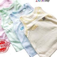 Ling LING LING - 6pc T-Shirt In SINGLET Baby Girl Plain 0=3 Years Old