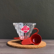 Coffee Dripper: HARIO V60 Glass Dripper 02R (100% Original)