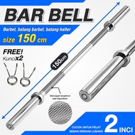 HTD Sport Stick Barbel Rod Straight 150cm