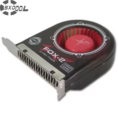 FOX-2 System Blower Computer Chassis Exhaust Cooling Fan PCI Slot Bit Fan Cooler Long Life Bearing D
