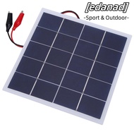EDANAD  Panel, Polycrystalline Silicon 4W 5V DIY  Panel, Durable 172x175x2mm Lightweight Portable  P