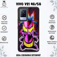 HP Vivo V21 4G 5G Case [GENGAR 2] Casing Vivo V21 5G 4G Hardcase Softcase Glossy
